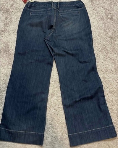 Seven7 Luxe Women's Jeans Blue Plus Size 20 Thalia Wide Leg Stretch Denim NWT - Picture 7 of 8
