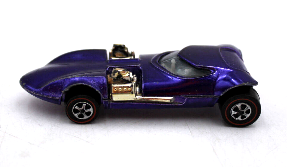 ホットウィール (Hot Wheels) 1968 U.S.A 1968 Mattel USA Hot Wheels REDLINE Purple TWINMILL Ex