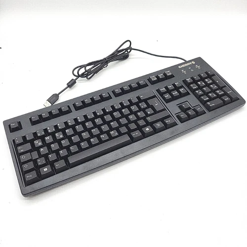 CHERRY G83-6105, Kabelgebundene Tastatur für Industrieanwendungen, Deutsches Lay