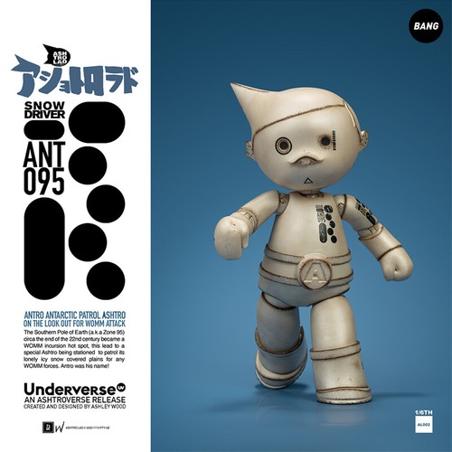 Figura de colección de 8"" UNDERVERSE ASHTROVERSE ANTRO ARCTIC PATROL ASHTROLAD - Imagen 6 de 11