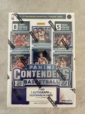 21-22 Panini Contenders Basketball Blaster Box 1 Autograph Or Mem Card