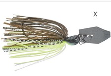 EverGreen Z-Man Jack Hammer Bladed Jig Chatterbait 1/2 oz Bhite Delight