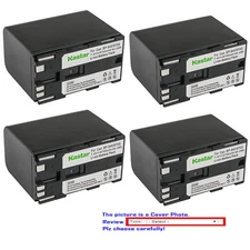 Kastar Replacement Battery for Canon BP-970G BP-945 & Canon UC-X50 UC-X55