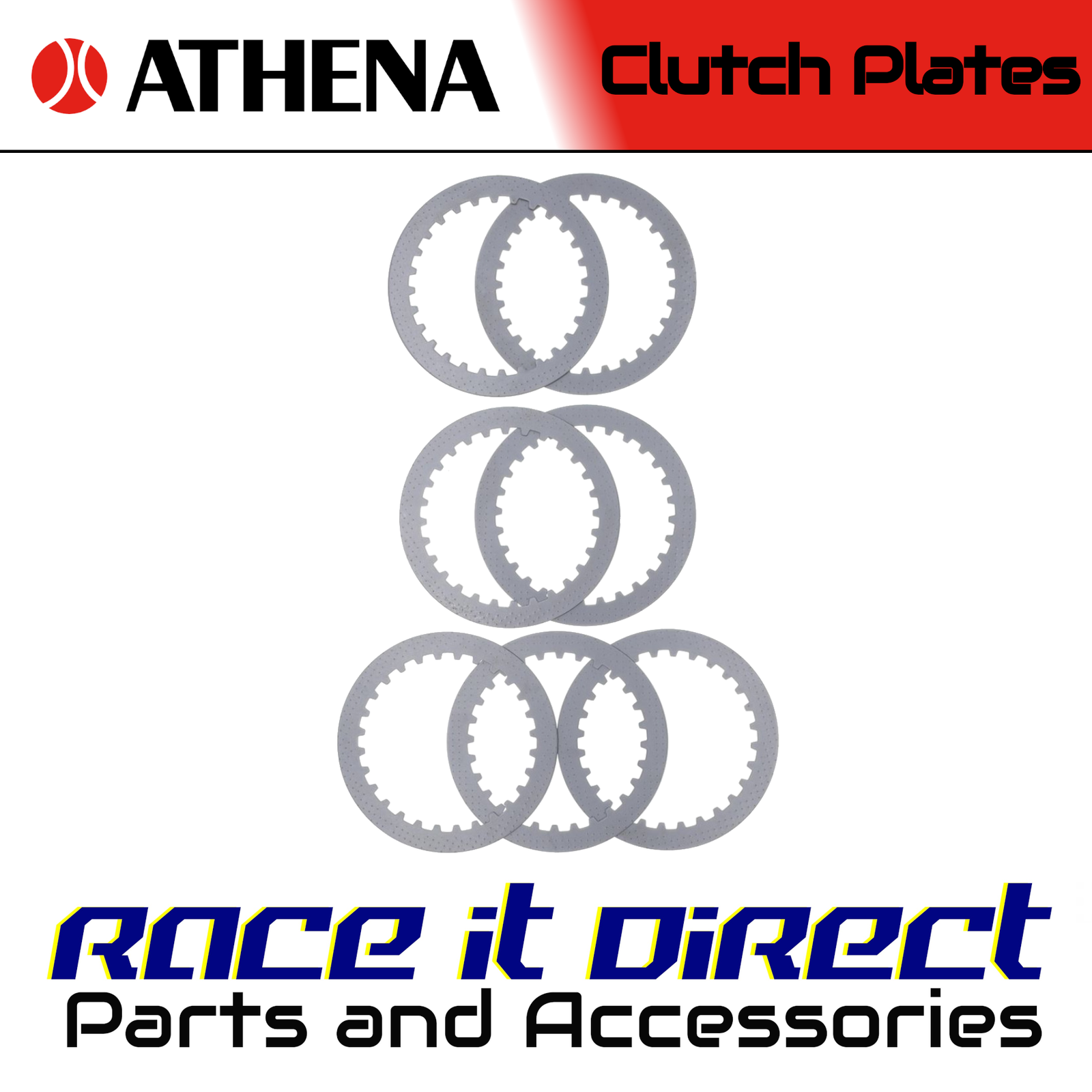 Athena Metal Clutch Plate Kit Compatible with HONDA CRE 250 Models from 2002 to 2007