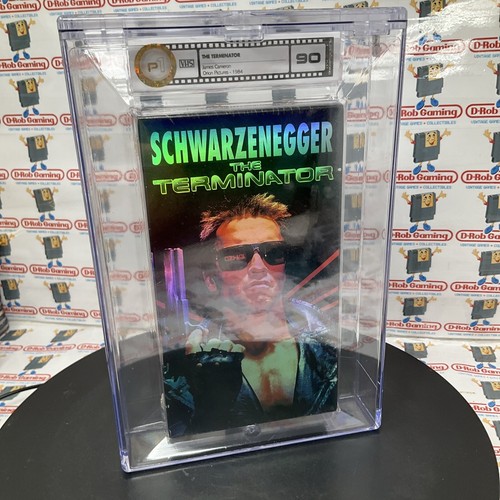 1984 Terminator New Sealed VHS Schwarzenegger P1 GRADED HOLO Judgement Day T2 - Picture 13 of 16