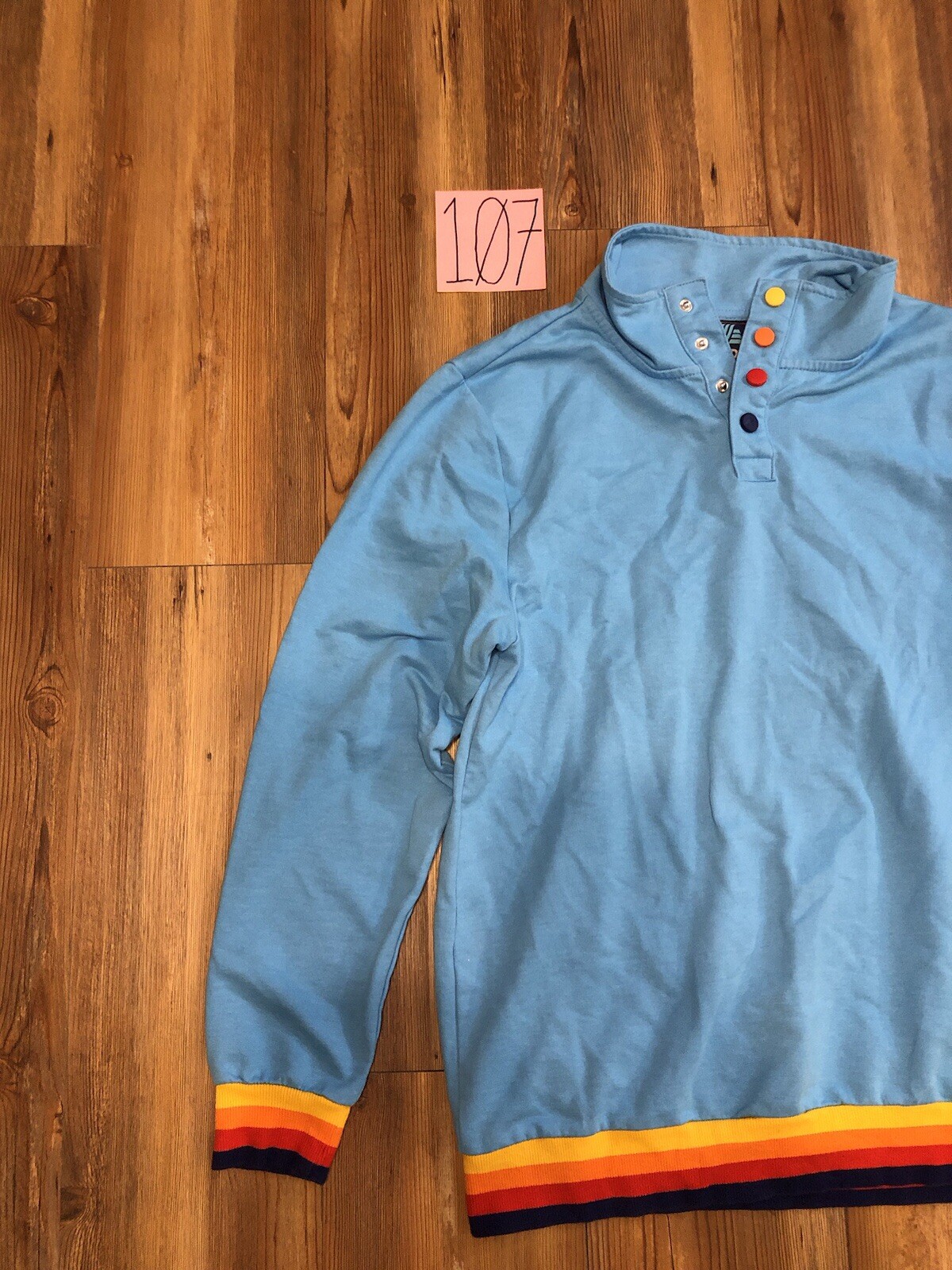 Aldi Gear Snap Button Pullover Employee Work Wear… - image 2