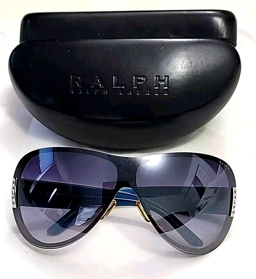 Gafas de sol Ralph Lauren RA4008 108/6V negras envolventes sin montura 125 + estuche Foto 2 de 4