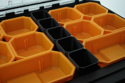 ToughBuilt StackTech Low Profile Organiser TB-B1-O-10 MIDDLE BINS 3 or 5 - Picture 8 of 11