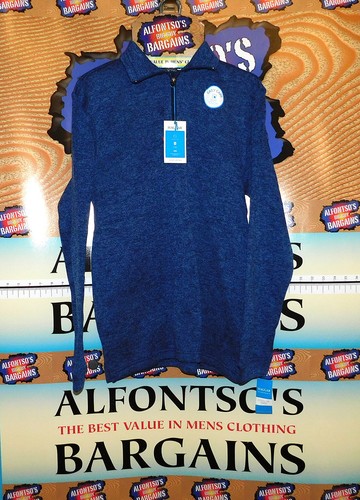 Haggar Cool 18Pro 1/4 Zip Fleecy Warm Sweaters - Reg $17.99 - Big & Tall $19.99 - Picture 29 of 32