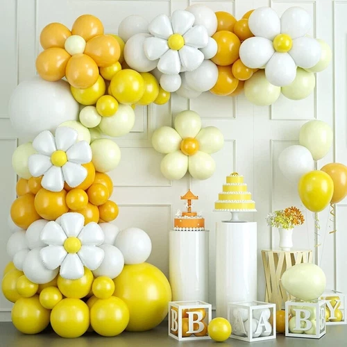 Luftballon Set Baby Party Hochzeit Girlande Kinder Geburtstag Ballonbogen Helium - Bild 4 von 15