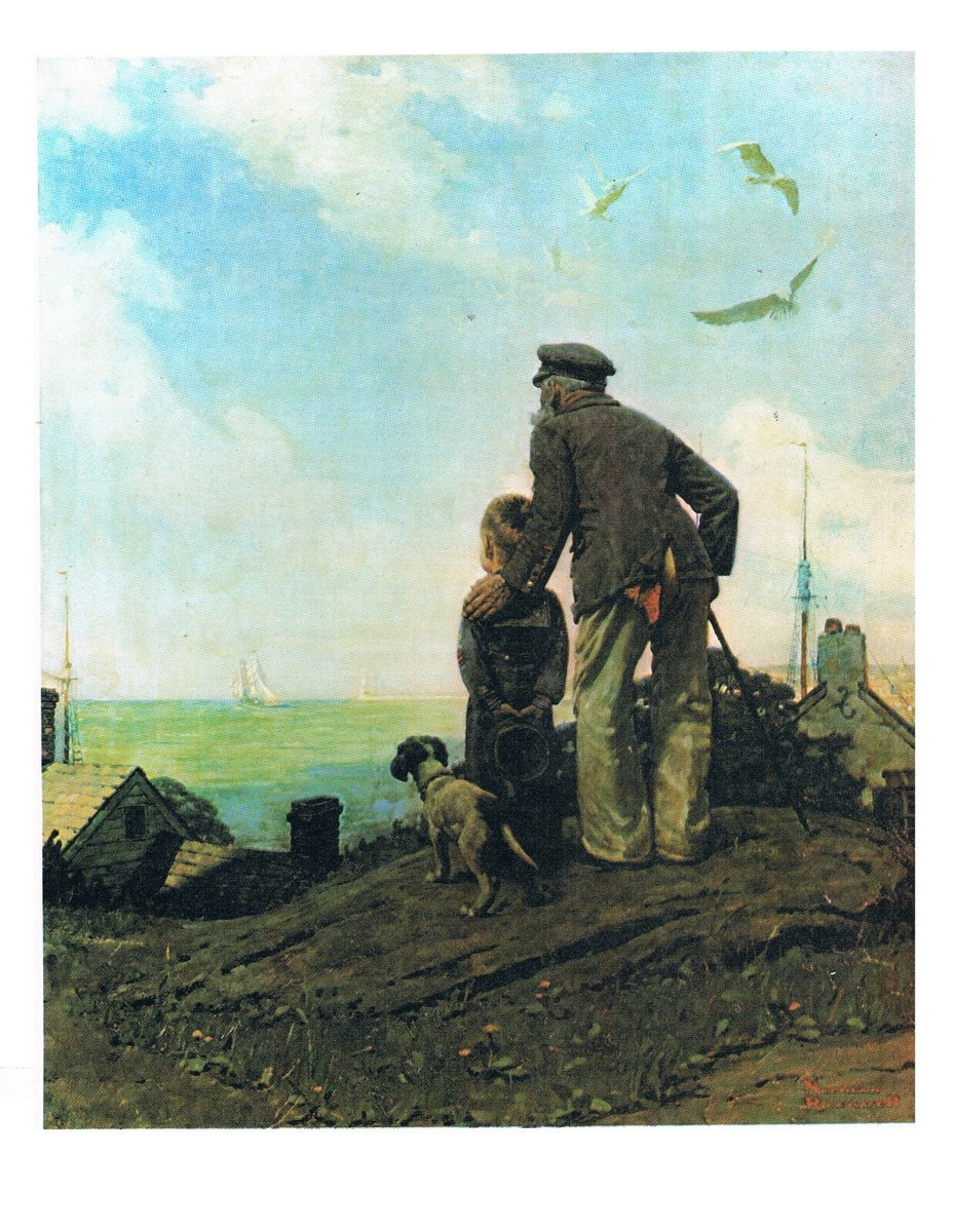 【洋書】Norman Rockwell Norman Rockwell print 