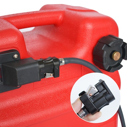 Outboard Fuel Tank Hand Pump Manual Pump Fuel External Tubing Fittings - Foto 12 di 17