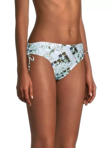 $58 Dkny Snake-Printed Side-Tie Bikini Bottom Women's Swimsuit Size X-Large - Foto 2 di 5