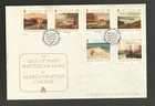 New ListingISLE OF MAN 2004 WATERCOLOURS SET on UNADDRESSED FIRST DAY COVER