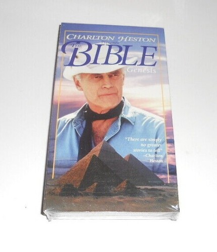 Charlton Heston The Bible VHS Jesus Of Nazareth/Passion/Genesis/Story of Moses - Picture 9 of 10