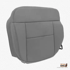 2004-2008 Ford F-150 XLT -Driver Side Bottom Replacement Cloth Seat Cover Gray