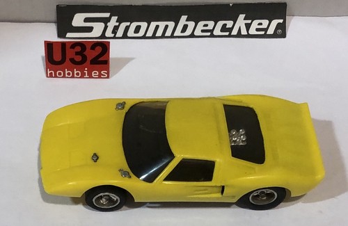 SLOT CAR STROMBECKER FORD GT40 AMARILLO - Imagen 5 de 7