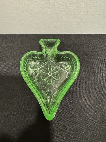 Uranium Spade Ashtray Dish Poker Dish Trinket - Picture 5 of 7