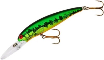   Bomber Wobbler B-24A, Deep Long A, 9cm, Crankbait für Hecht Zander Barsch 