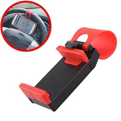 Car Mount Steering Wheel Phone Holder Dock for Smartphones