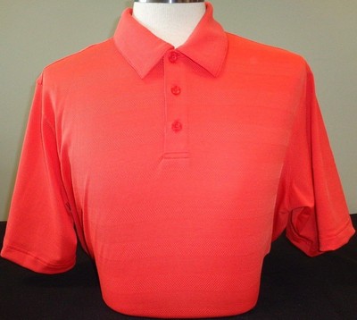 NEW MENS UNDER ARMOUR S/S HEATGEAR LOOSE FIT POLO GOLF SHIRT,PICK SIZE, RED, $75