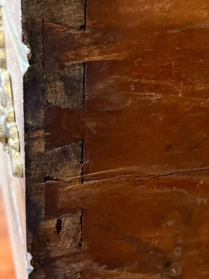 Antique Eastlake 3 draw Dresser w Mirror, Eastlake Dresser - Image 4 of 4