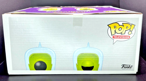 Funko Pop! Simpsons Kang and Kodos GITD Treehouse of Horror SDCC Exclusive 2pk - Picture 2 of 6