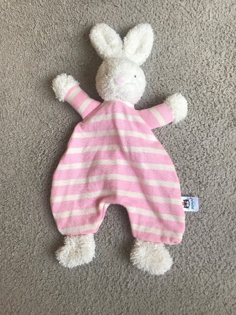 pink jellycat bunny soother