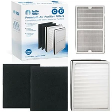  Hepa Air Purifier Filter Set Compatible with Idylis Air Purifier  IAP-10-280