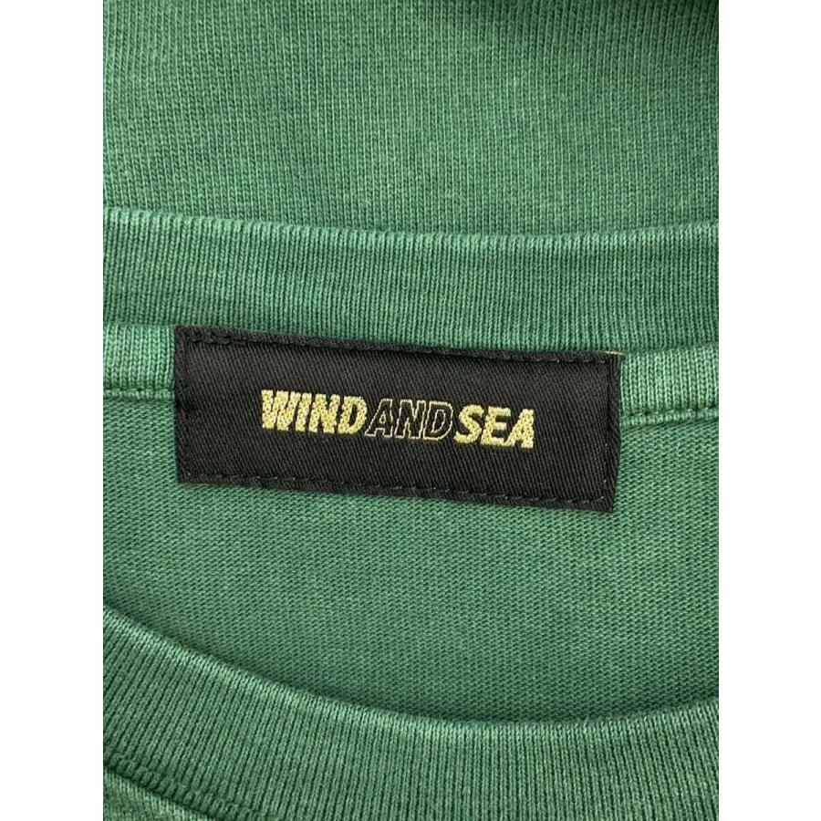 Wind And Sea P-Dye L/S Tee/Long Sleeve T-Shirt/L/Cotton/Grn Wind And Sea P-Dye L/S Tee/Long Sleeve T-Shirt/L/Cotton/Grn