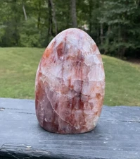 Fire Quartz Freeform Free Form    RED,  FLASHY!!!!!