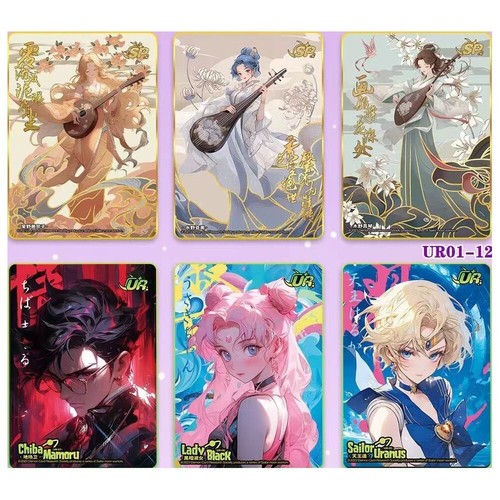 Sailor Moon Trading Card Game Premium Collector's CCG 30 Packs Box New Gift - Picture 2 of 13