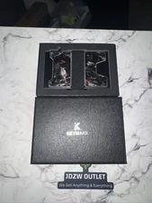 Keymarx  Men’sAluminum Metal Popup RFID Blocking Minimalist Front Pocket Wallet