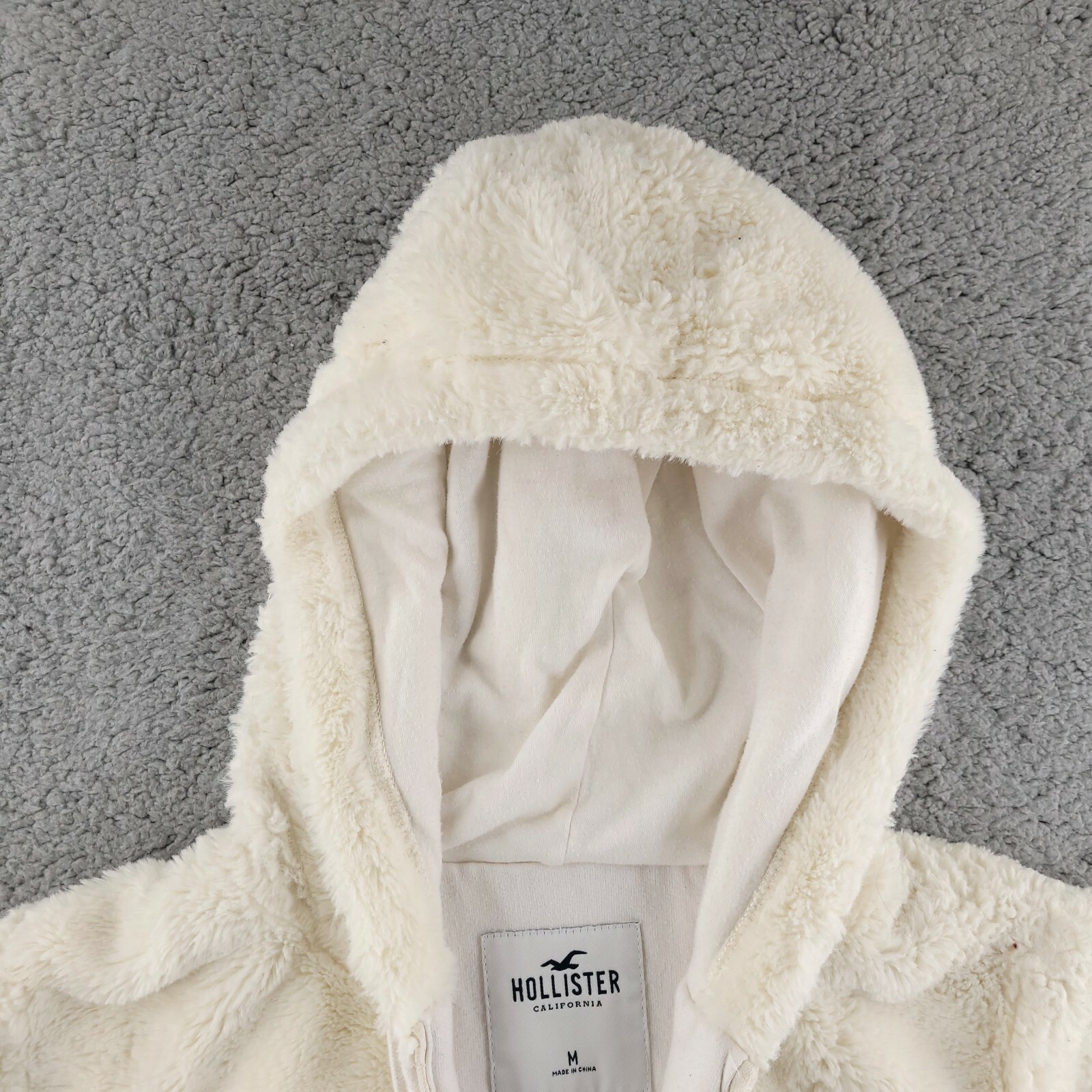 Hollister Hoodie Women's Medium Zip 