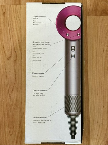 Professional Leafless Hair Dryer Negative Ion Hair Care Quick Dry Hairdryer - Picture 4 of 9