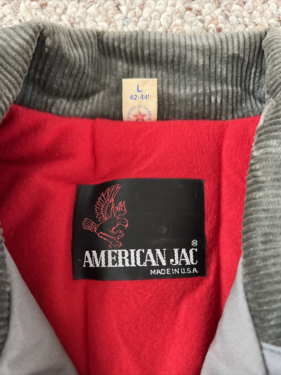 Vtg American Jac Winter Jacket Coat Gray 70s/80s Men's Large Vtg American Jac Winter Jacket Coat Gray 70s/80s Men's Large