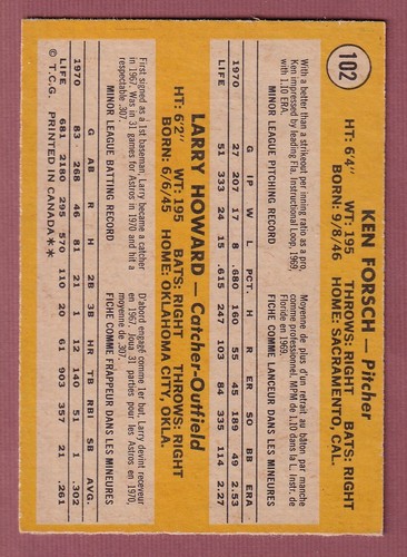 Béisbol OPC 1971 (1-132) * Tú eliges * Condiciones enumeradas - Imagen 59 de 74