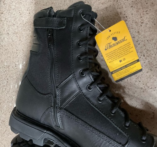 Thorogood Men's GEN-Flex2 8” Tacticle Side Zip Waterproof Boots 834-7991 Black - Picture 19 of 19