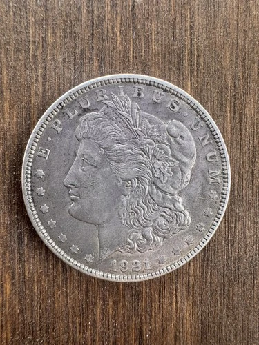 1921 Morgan Silver Dollar - Last Year Issue 90% $1 Bullion *588