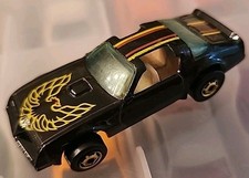 1982 Hot Wheels HOT BIRD Malaysia BLACK Pontiac TRANS AM Smaller Bird Tampo GHO