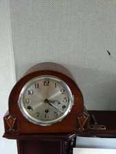 GERMAN F H S DECOR WESTMINSTER 8 DAY MANTLE CLOCK V G C WORKING KEY INSTRUCTIONS