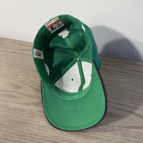 Boston Celtics The Natural 100% Wool Starter Fitted Hat Vintage 7 3/8 - Picture 9 of 12