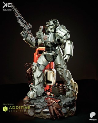 Maximus by KCStudio FAN ART Figur Statue 1:6 Resin 3D Printed DIY Model Kit