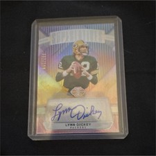 2023 Panini Illusions Superlatives Lynn Dickey Autographed Serial Packers
