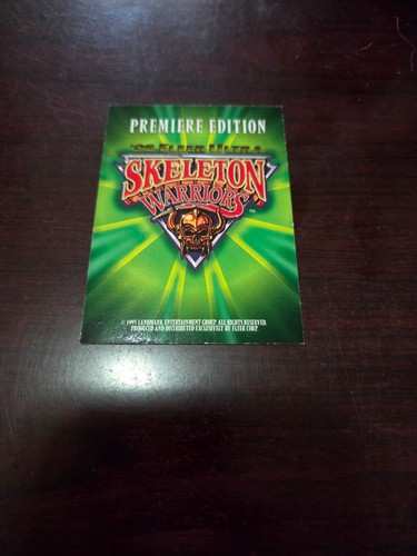 Fleer Ultra Skeleton Warriors Single cards, you Pick, Finish your set! - Picture 177 of 193