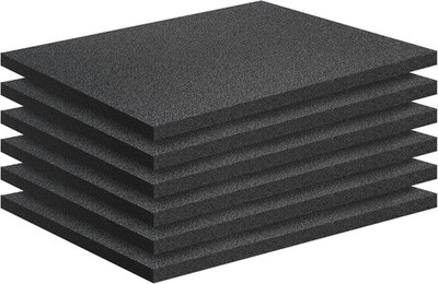 Polyethylene Foam Pads for Packing Foam Sheets Black Cuttable High Density Cu...