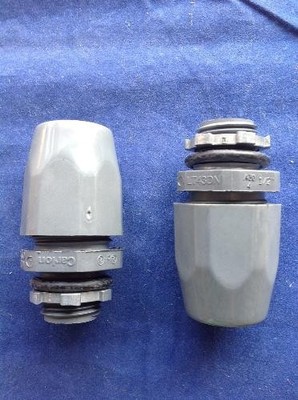 Carlon T&B LT43DN 1/2'' Straight Non-Metallic Conduit Connectors Lot of 2 NSNP
