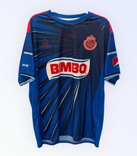 Vintage 2004 Oswaldo Sanchez Chivas de Guadalajara Jersey Blue Bimbo Tecate Sz M