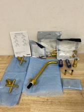 Kohler K-T14414-3-2MB Purist Wall-Mount Bathroom Faucet - Brushed Brass