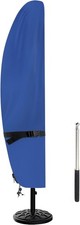 Patio Umbrella Cover Waterproof Blue 9 13 ft Offset